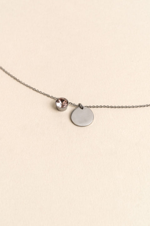 Collier Eva Argent à graver_meimelinparis